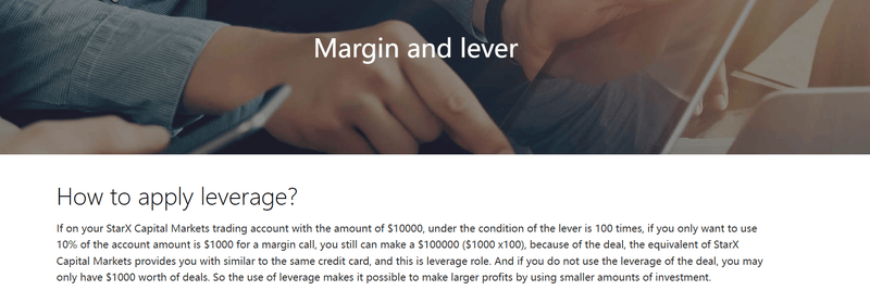Margin and lever