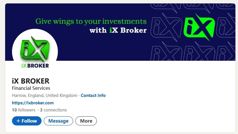 Platform's LinkedIn uses a personal account instead of a corporate account