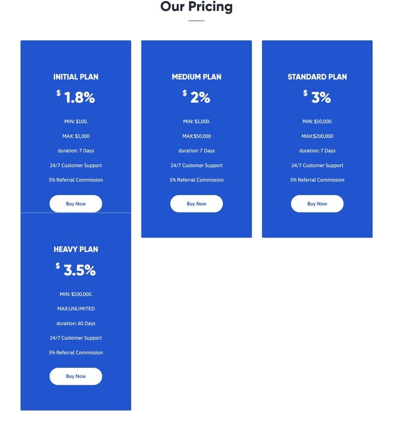 Account Types at Xrcapitalinvest.com