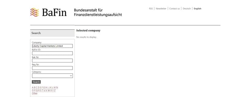 Company Background and Regulatory Information of Liberty Capital