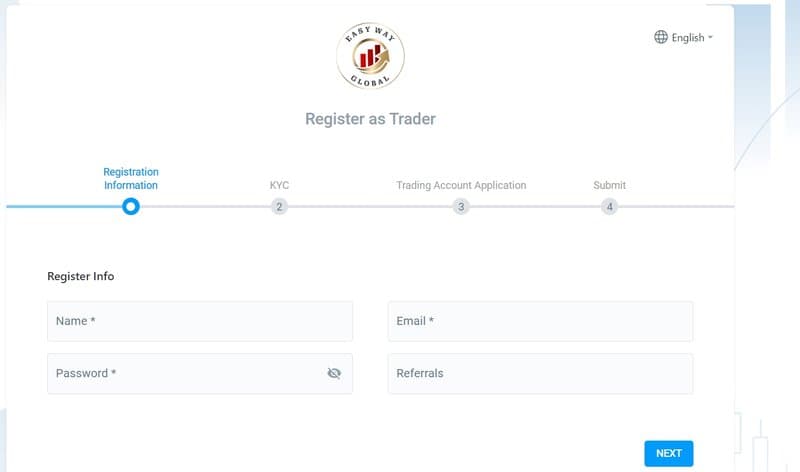 Easy Way Global Account Registration Process