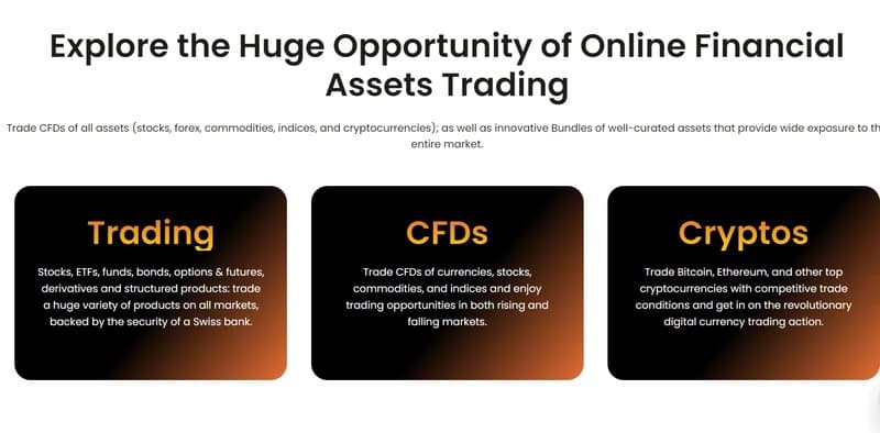 Trading Products of CoinCoreX