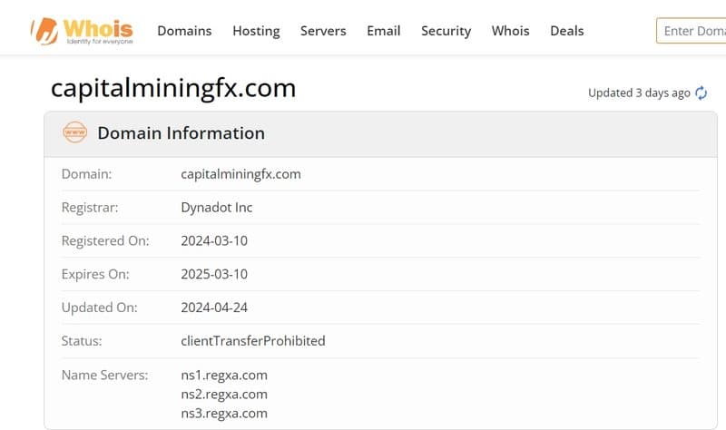 Corporate Background of Capital Mining FX