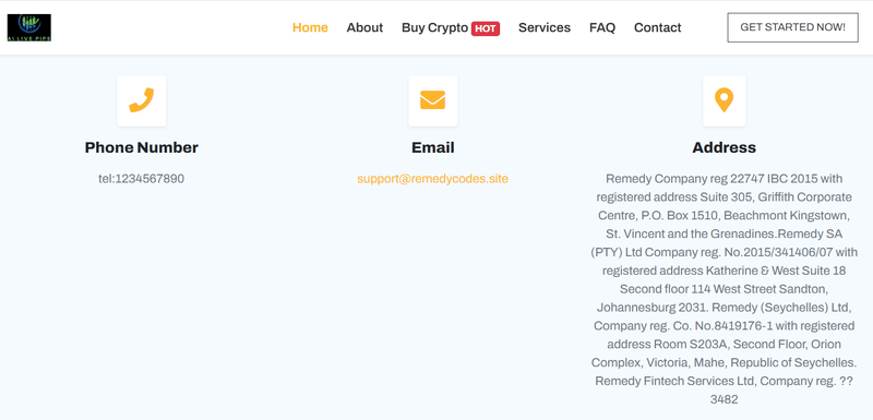 Platform's Claimed Company Information
