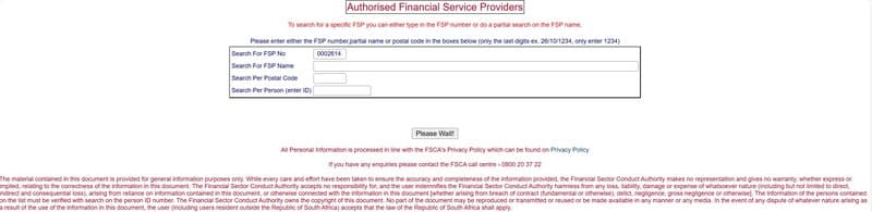 moninex FSCA RESULT