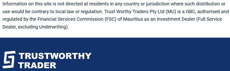 Trust Worthy Traders