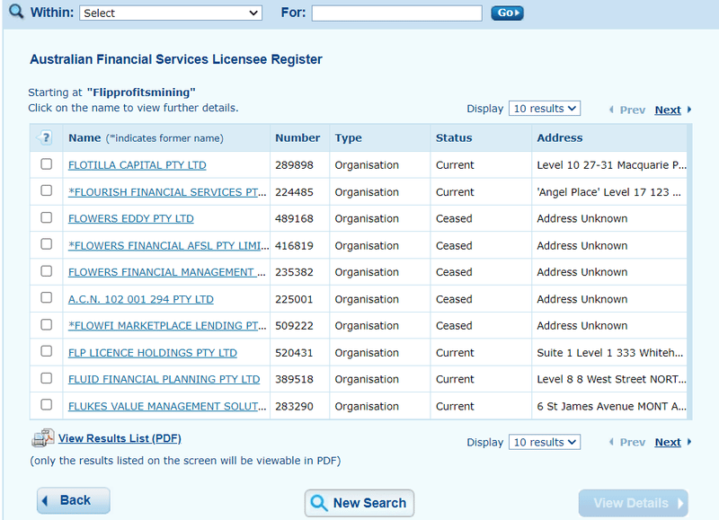 Flipprofitsmining