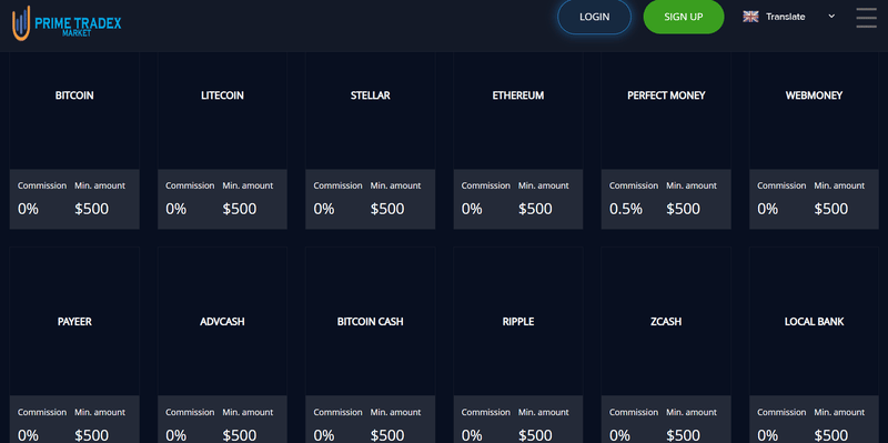Prime Tradex Market