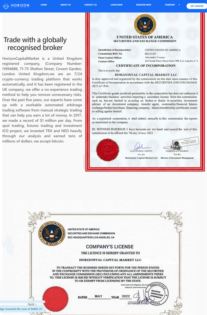 HorizonCapitalMarket