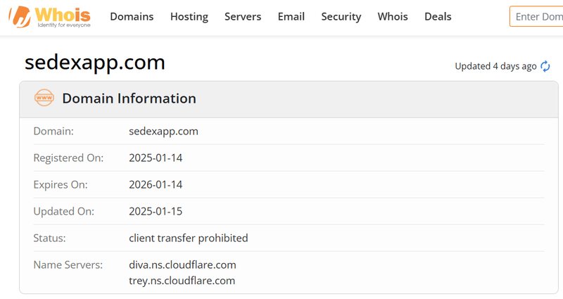 ผลการค้นหา Whois