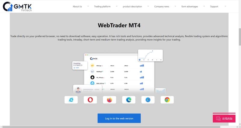 GMTK의 거래 플랫폼