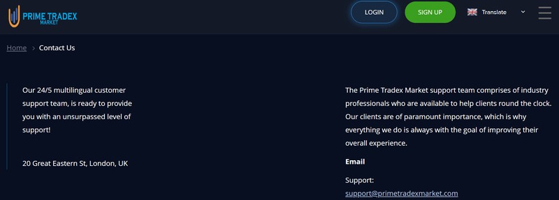Prime Tradex Market