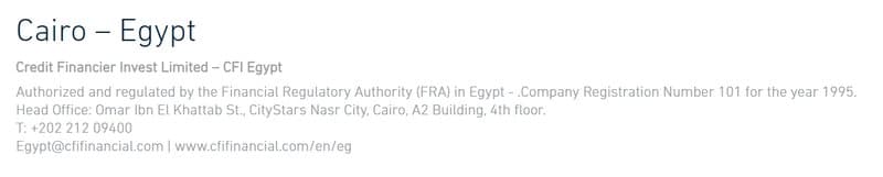 CFI FRA Inquiry