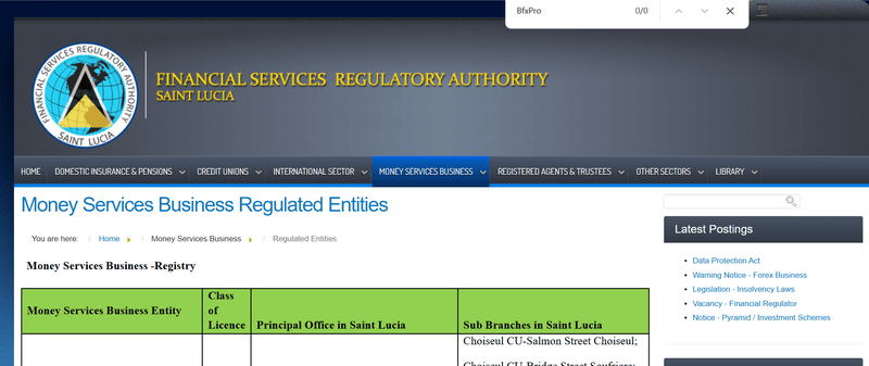 Regulatory Search