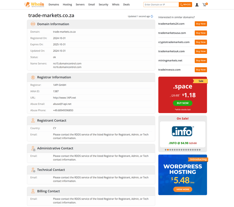 whois
