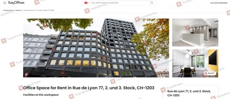 Theo Easy Offices, trụ sở của Sync Markets có thể là một không gian văn phòng