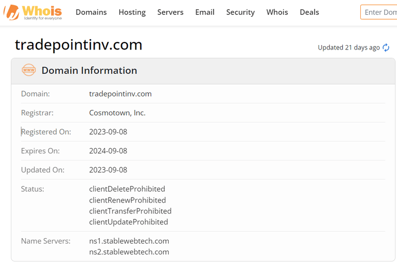 Tradepointinv.Com