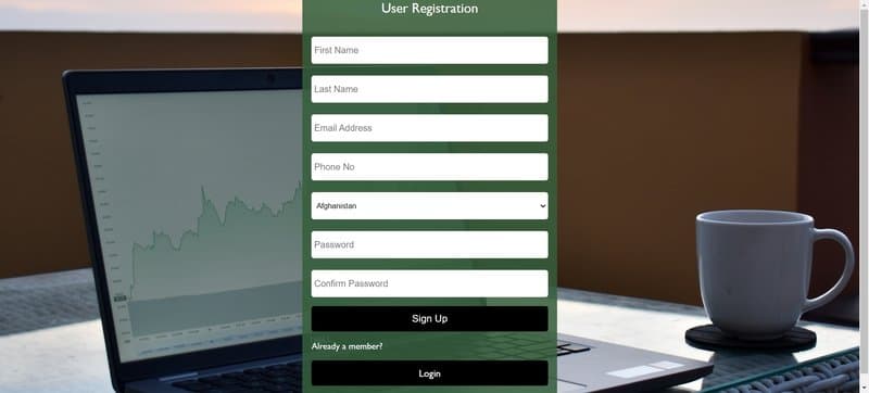 Registro de cuenta en autobottrade