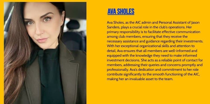 虚构的助手 艾娃·肖尔斯 (Ava Sholes)