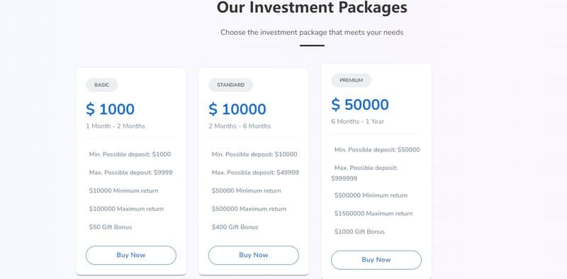 Types of Accounts at Globaldibs