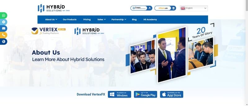 Hybrid Solutions的交易软件