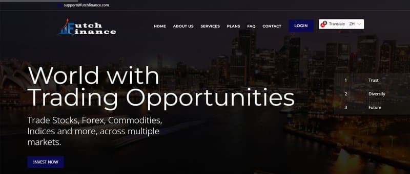 Futch Finance Limited's trading products