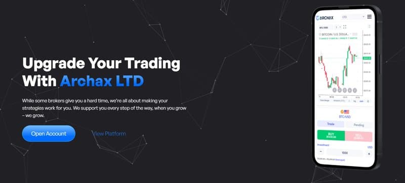 Archax Ltd account registration process