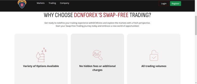 DCNForex's interest-free trading experience