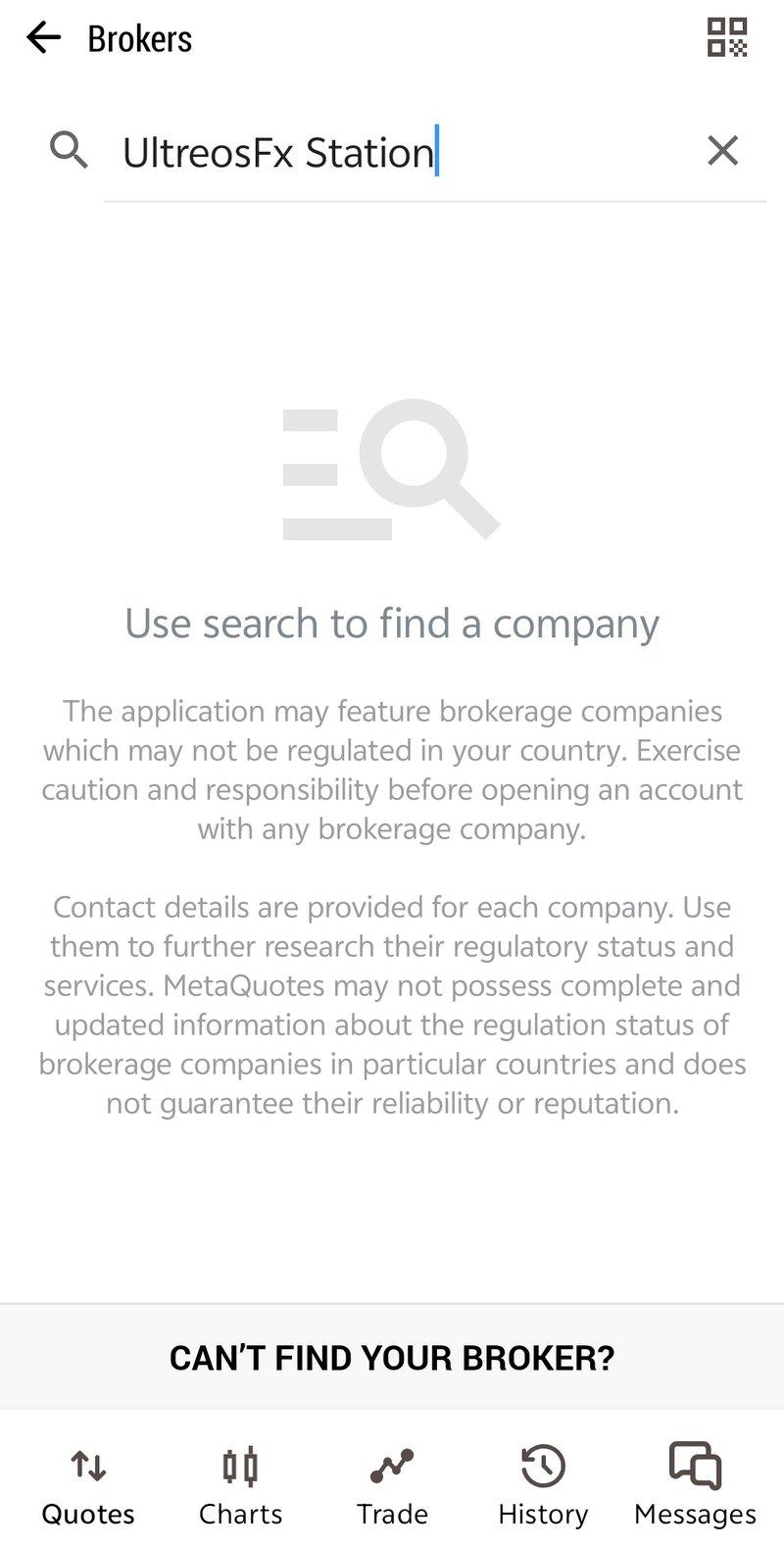 MT5 Query Result
