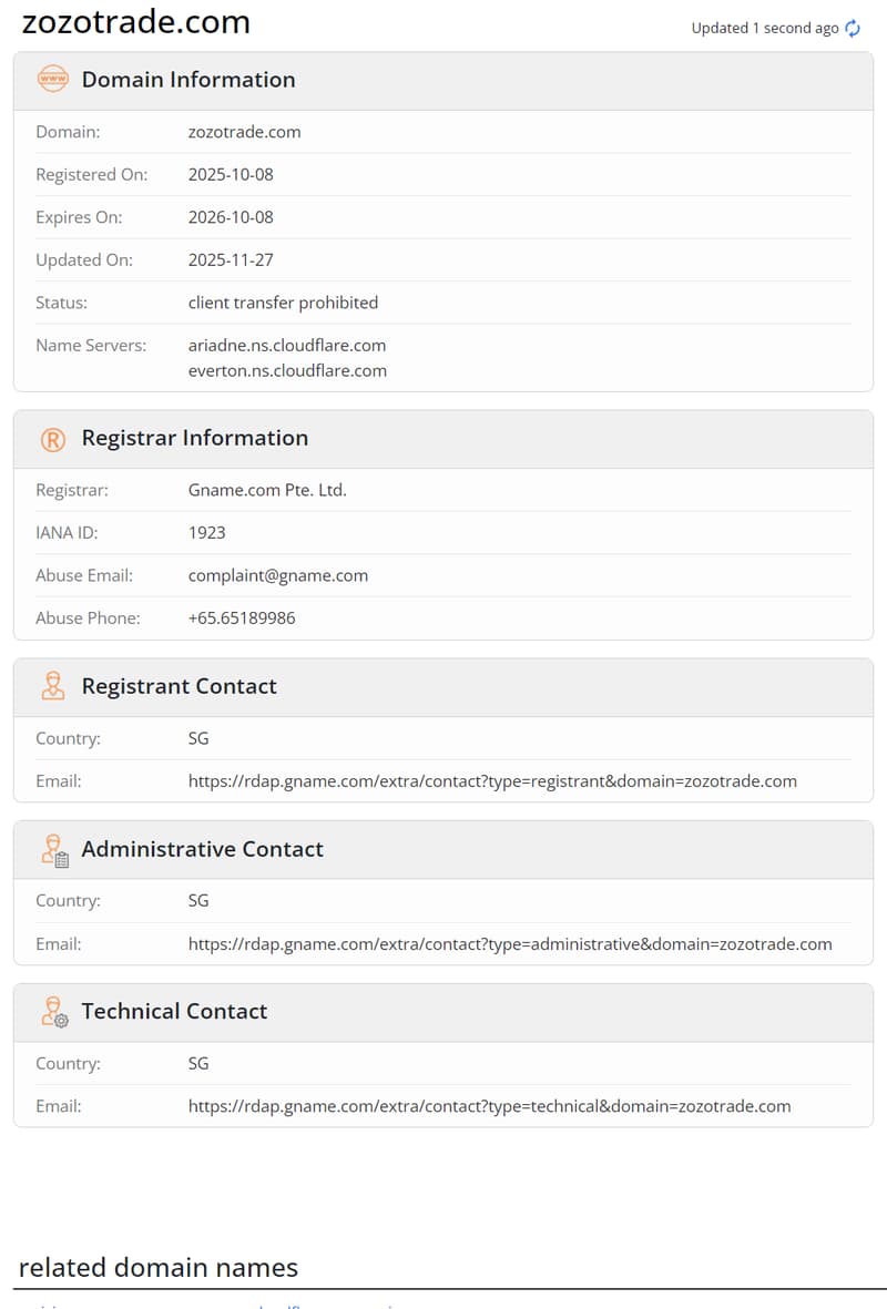 whois