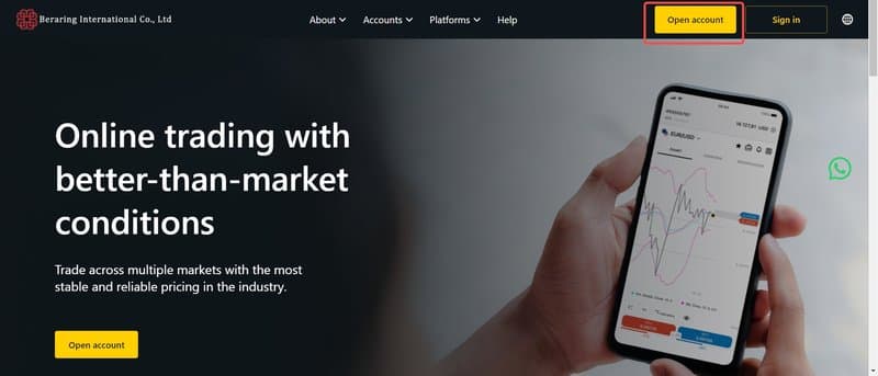 Beraring International Co., Ltd如何开户1