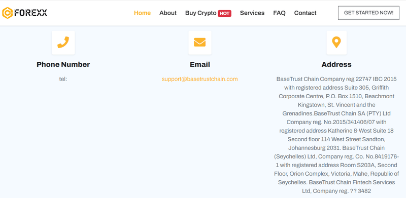 Company Information Claimed by the Platform