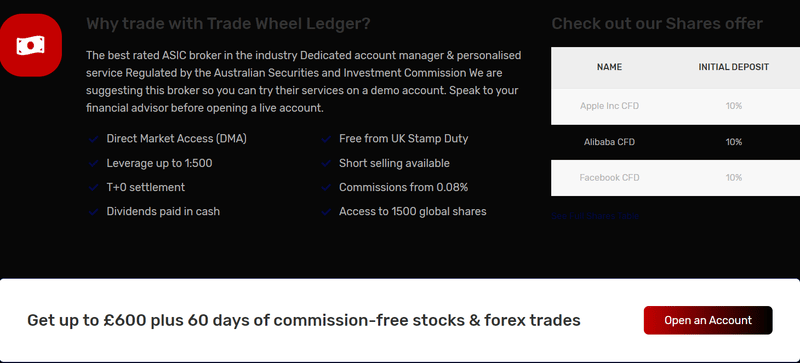 Trade Wheel Ledger