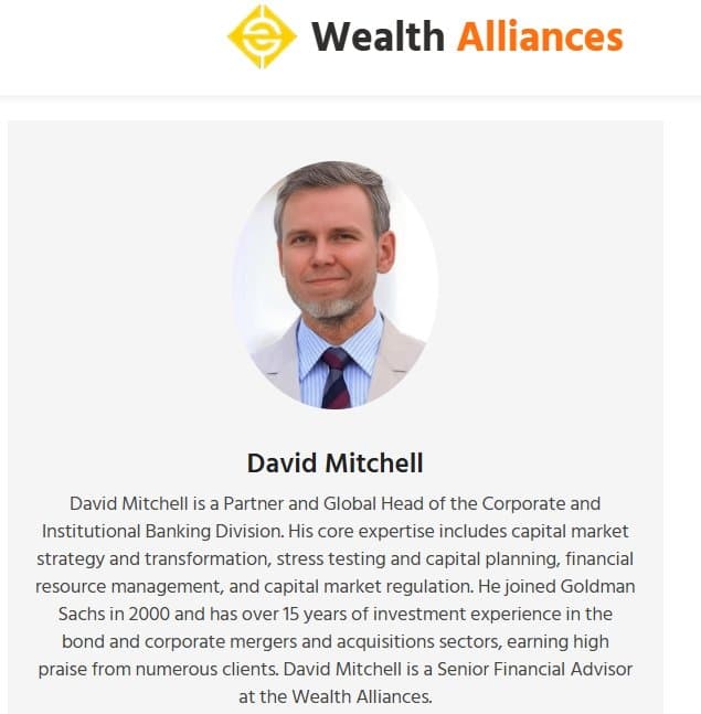 David Mitchell on Wealth Alliances