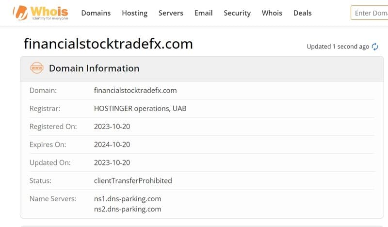 Corporate Background of Financial Stock Trade FX1