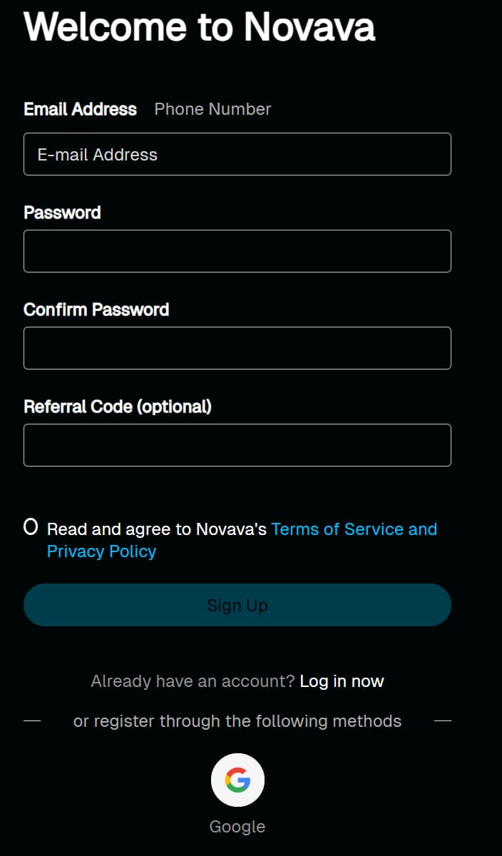 Registration Form
