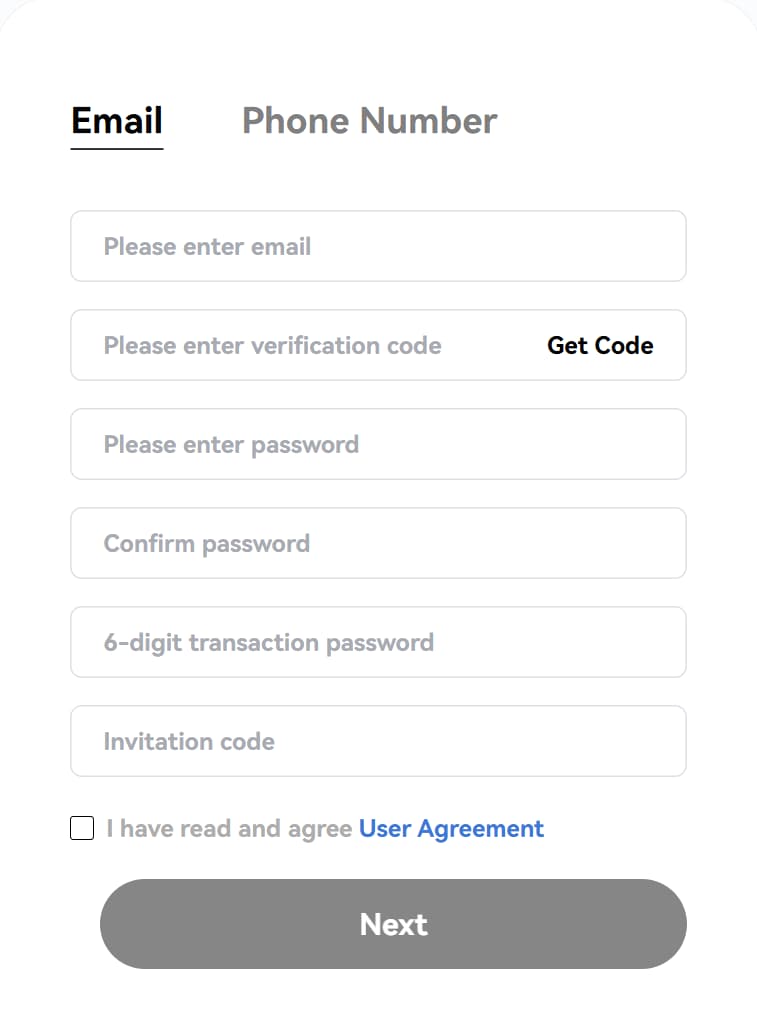 Registration Form