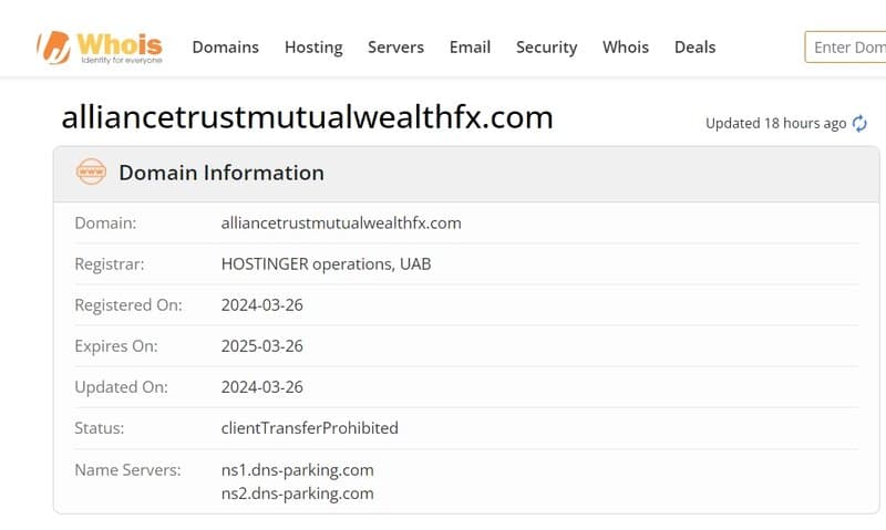 Background of Alliance Trust Mutual Wealth FX 1
