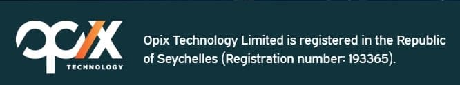 Opix Technology claimed registration in Seychelles