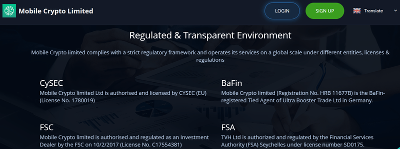 Mobile Crypto limited