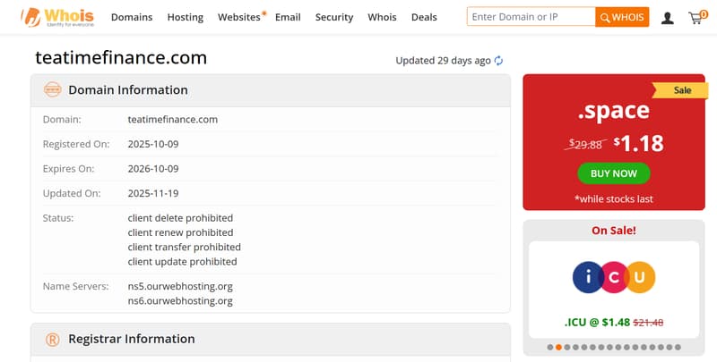 whois