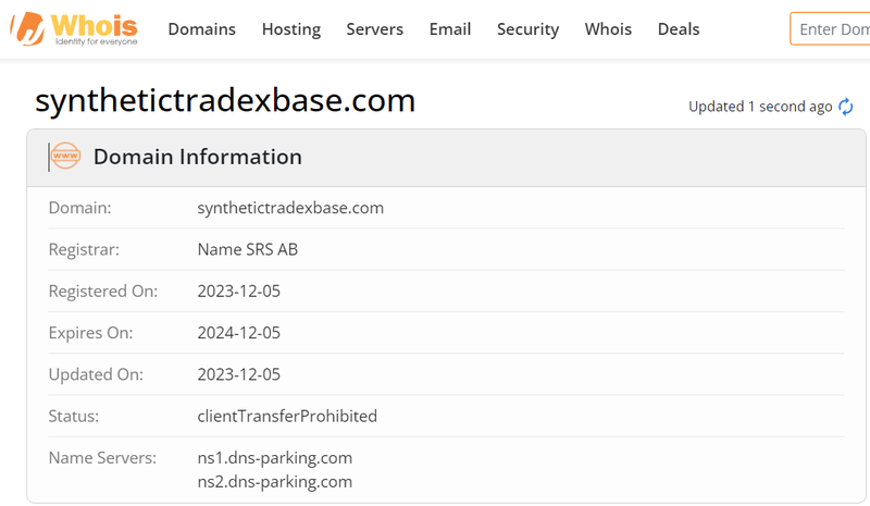 Synthetic Tradexbase