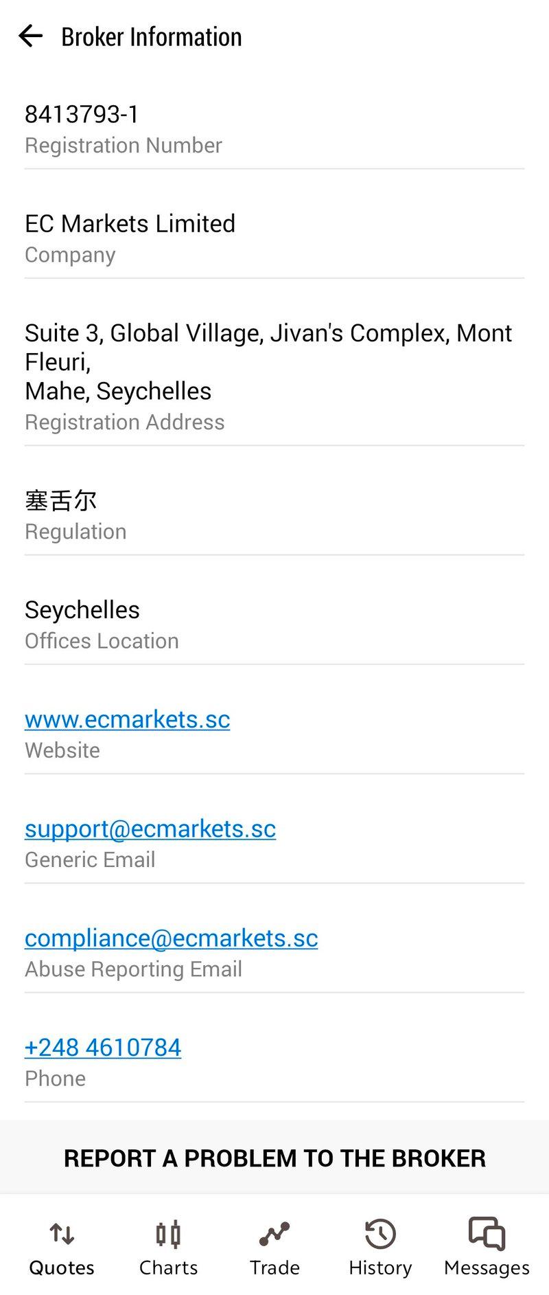 MT5 Query Result