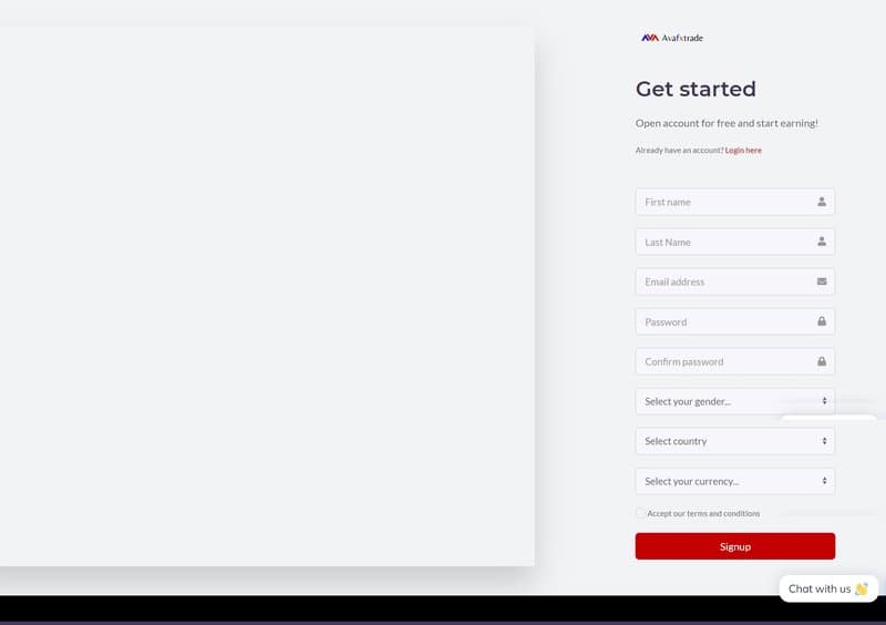 register of Avafundify