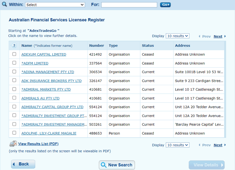 AdexTradesGo
