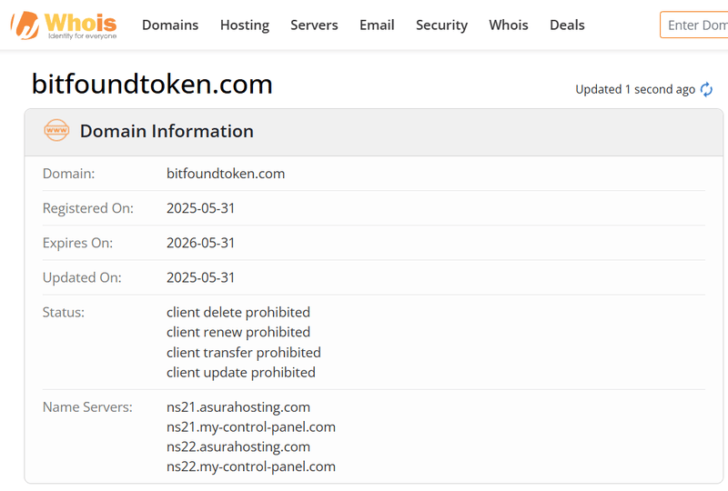 Whois Query Result