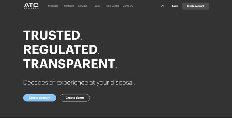 ATC Brokers official website