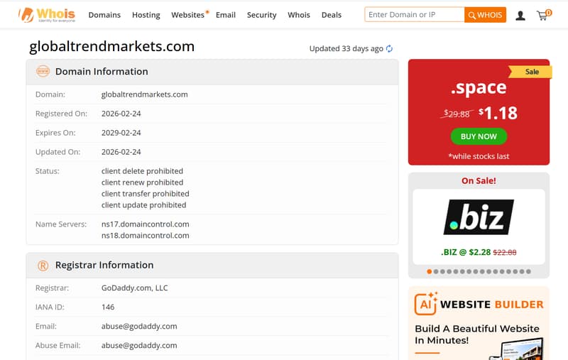 whois