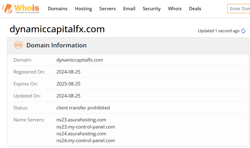 ผลการค้นหา Whois
