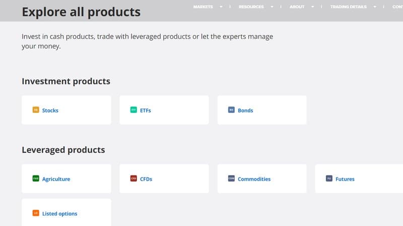 products of Belcher Investments Markets
